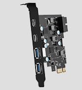 〇Ba右1108 USB拡張カード VER 006S PCE5U2C-R01 〇Ba右1108 USB拡張カード VER 006S PCE5U2C-R01 - メルカリ