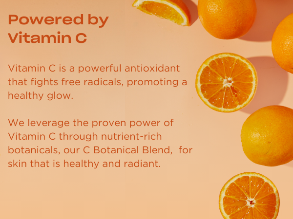 Vitamin C, most proven ingredient in skincare, proven to perform.