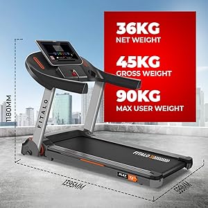 Fitalo Play T2 Lite Motorized Treadmill