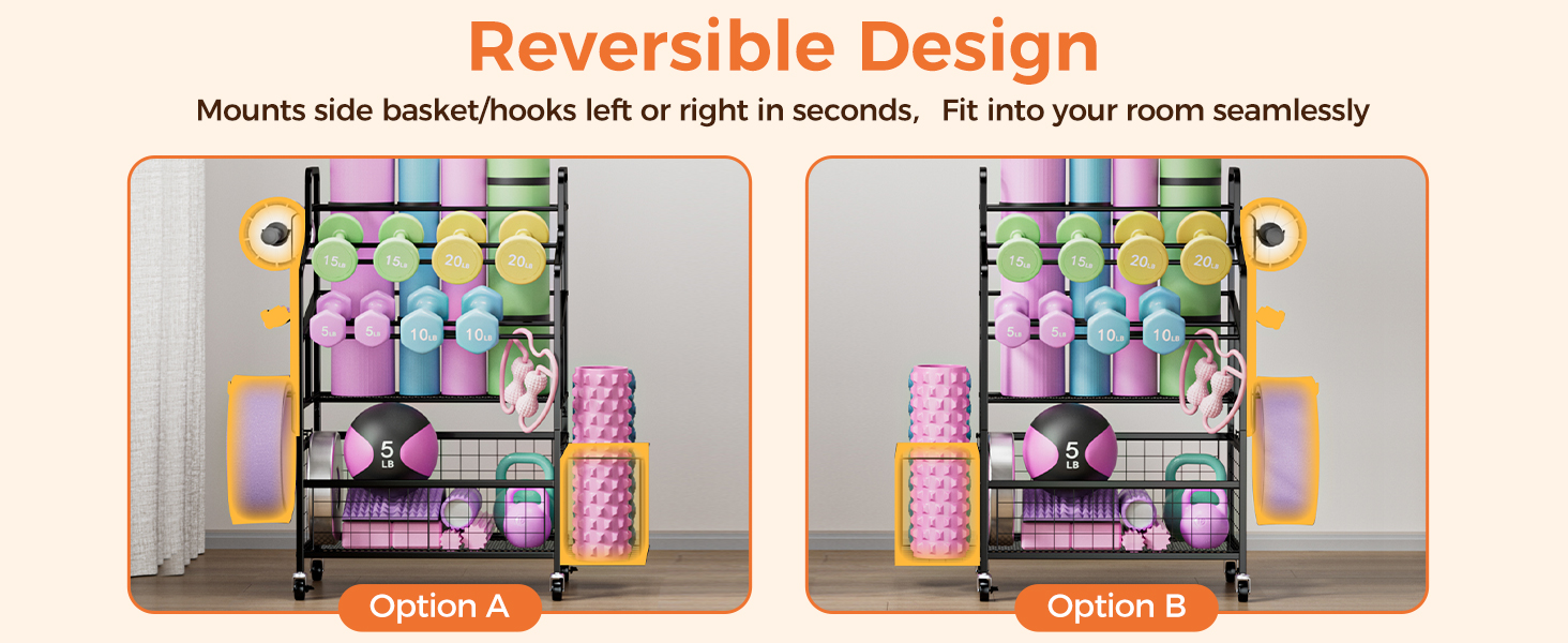 Home Gym Storage Rack