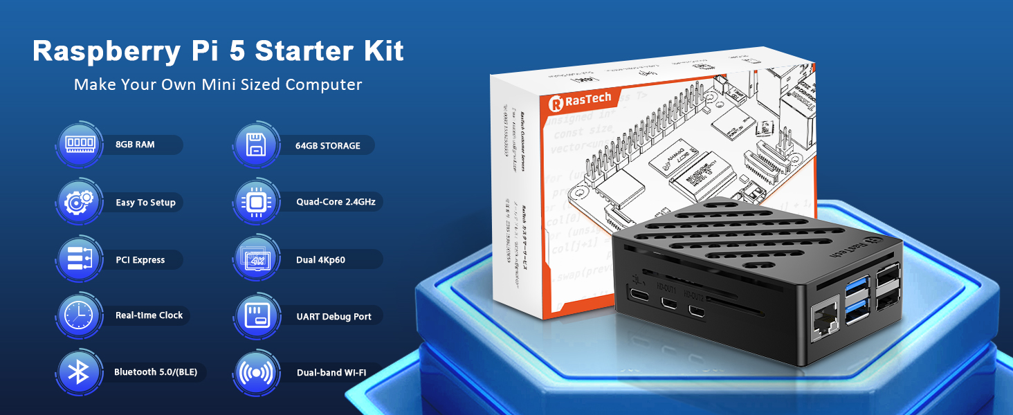 raspberry pi 5 8gb kit