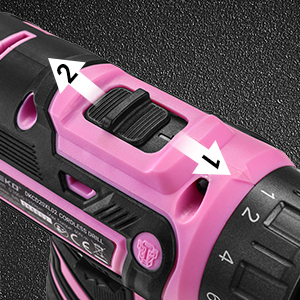 【DEA./ディア】 DEKO Box Narzędzia Elektryczne Kompletne 186 sztuk Różowy z