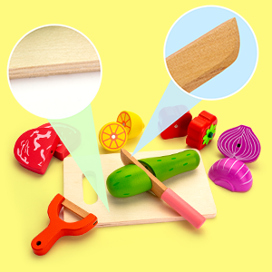 Accessori da Cucina per Bambini in Legno per Alimenti