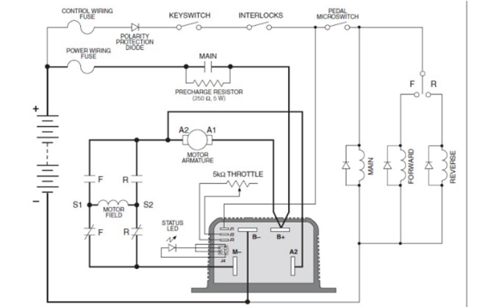 LEAPTREND Motor Speed Controller for 1204, 1204410, 1204