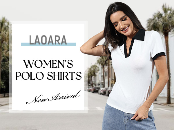 moca　SHOULDER PADS POLO KNIT TOPS jackjones-