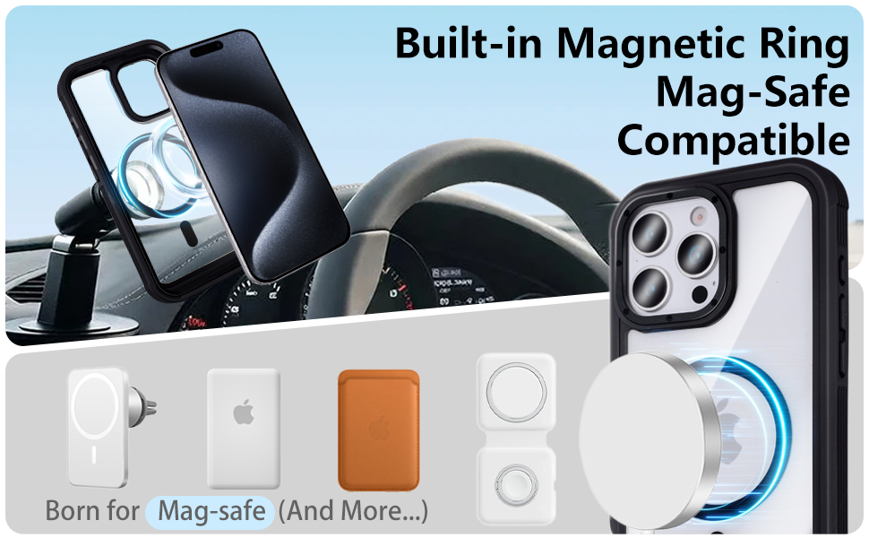 magsafe iphone 15 pro max case