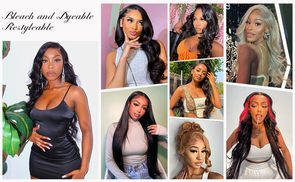 Body Wave Lace Front Wigs Human Hair 13x4 HD Lace Frontal Glueless Wigs for Women Human Hair