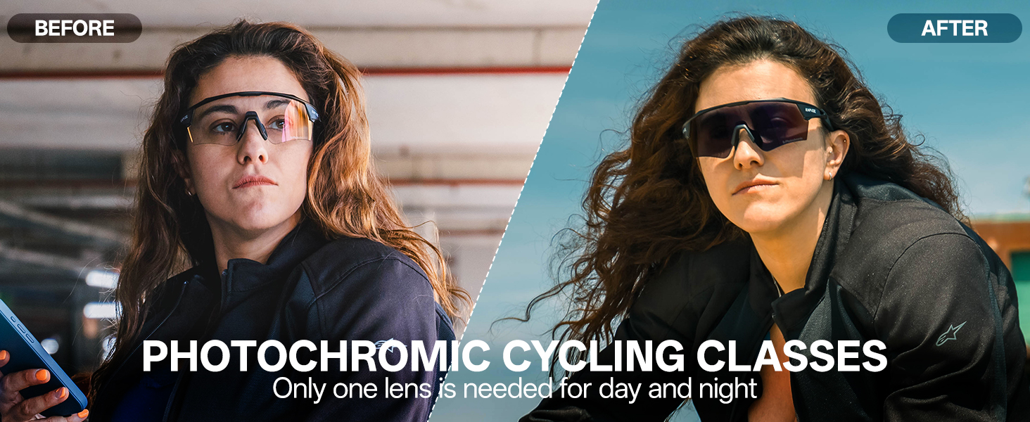 KAPVOE Photochromic Cycling Glasses