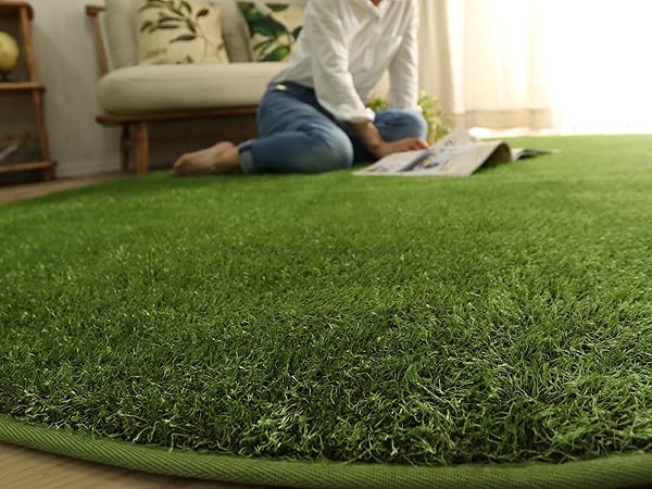 ラグ　芝生　洗える　グリーン Amazon | グラムスタイル キッチンマット 芝生風 45x120cm