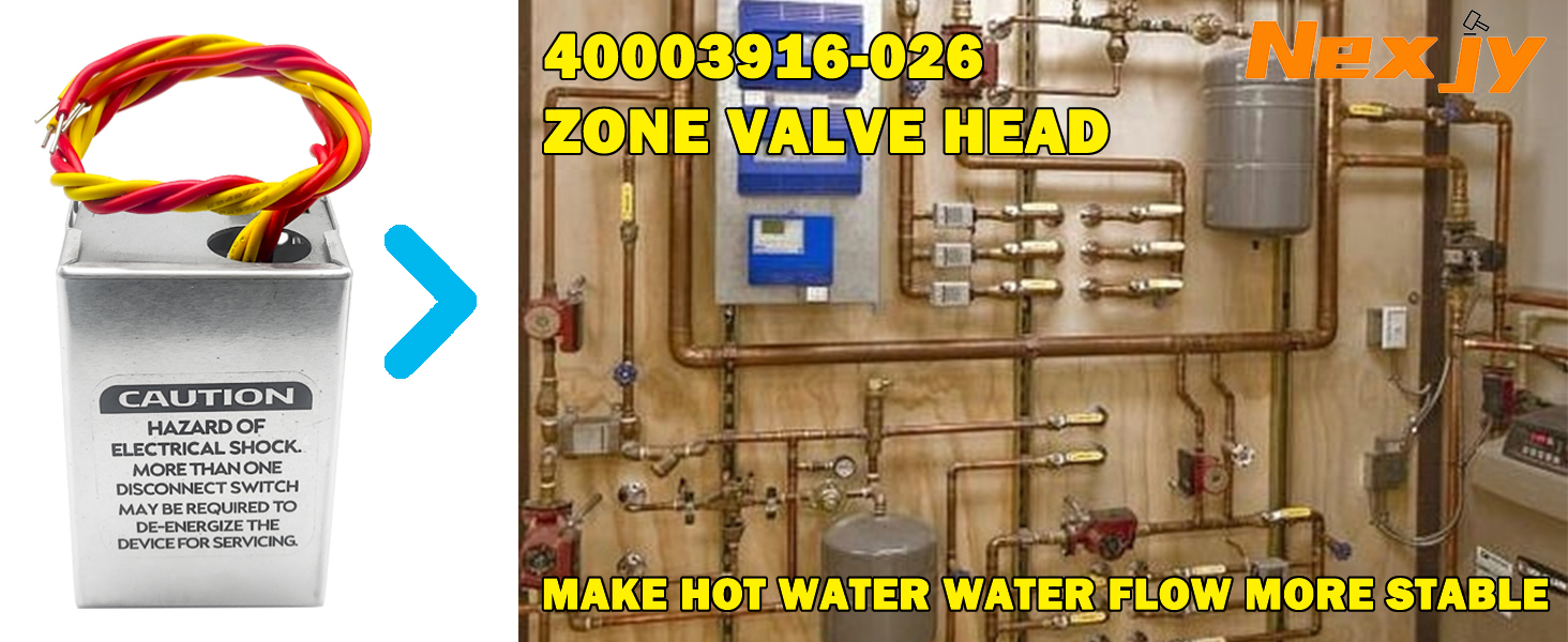 40003916026 Zone Valve Head for Honeywell, Replacement Head for V8043E