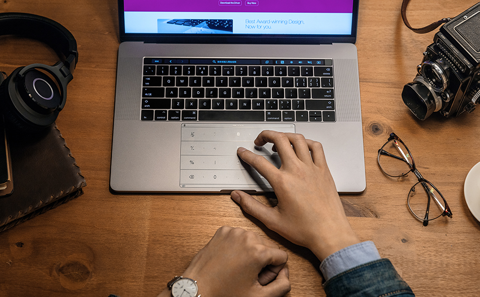 Nums Smart Touchpad Numeric Keypad Keyboard for MacBook Air