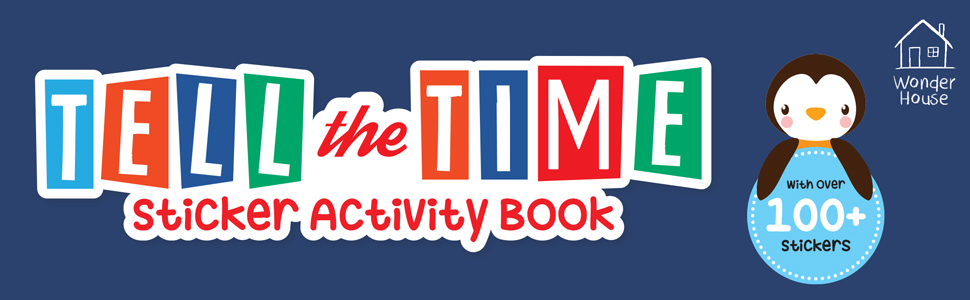 Tell the Time Sticker Activity Book