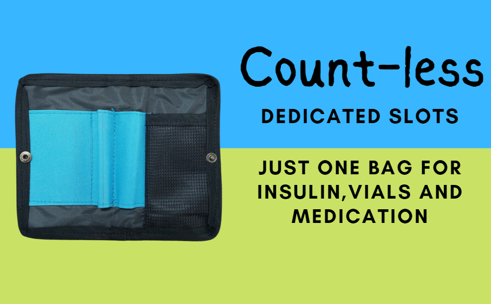 Buy Outer Woods Insulin Cooling Travel Pouch for Diabetics with Two Ice