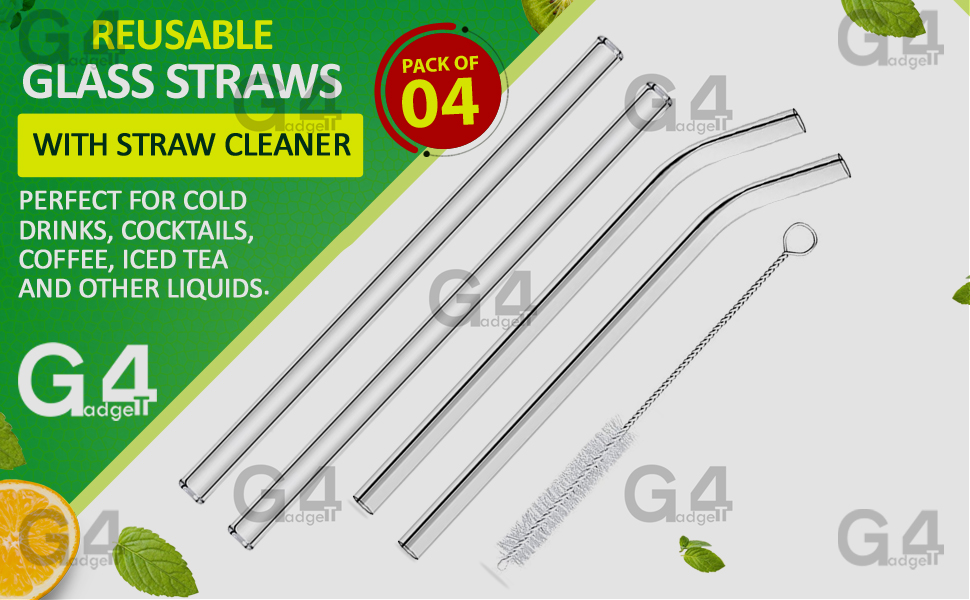 straw cleaner straws glass straws reusable straw Bent Straws Straight Straws drinking straws