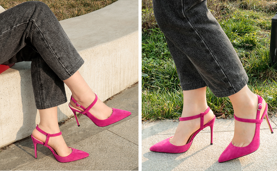 hot pink heels