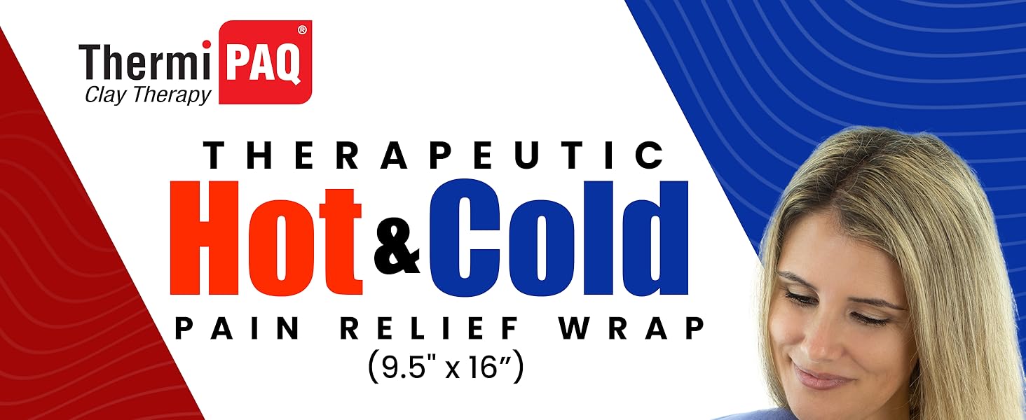 Reusable Hot and Cold Pack for therapeutic pain relief