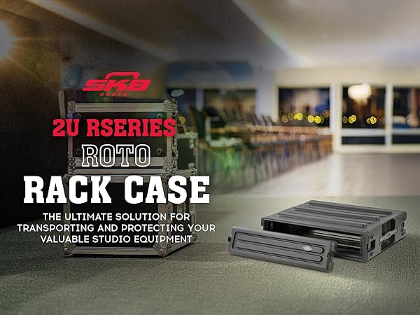 SKB XRACK2 2Uラックケース ショートタイプ 2U Soft Rack Series