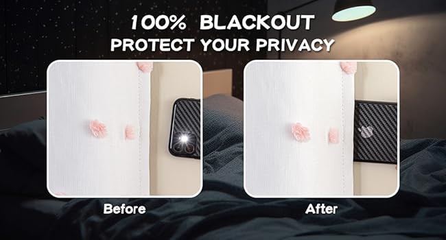 100% blackout and protect privacy