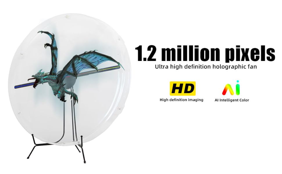 3d hologram fan