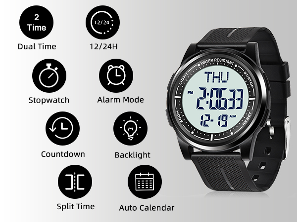 digital watches for men