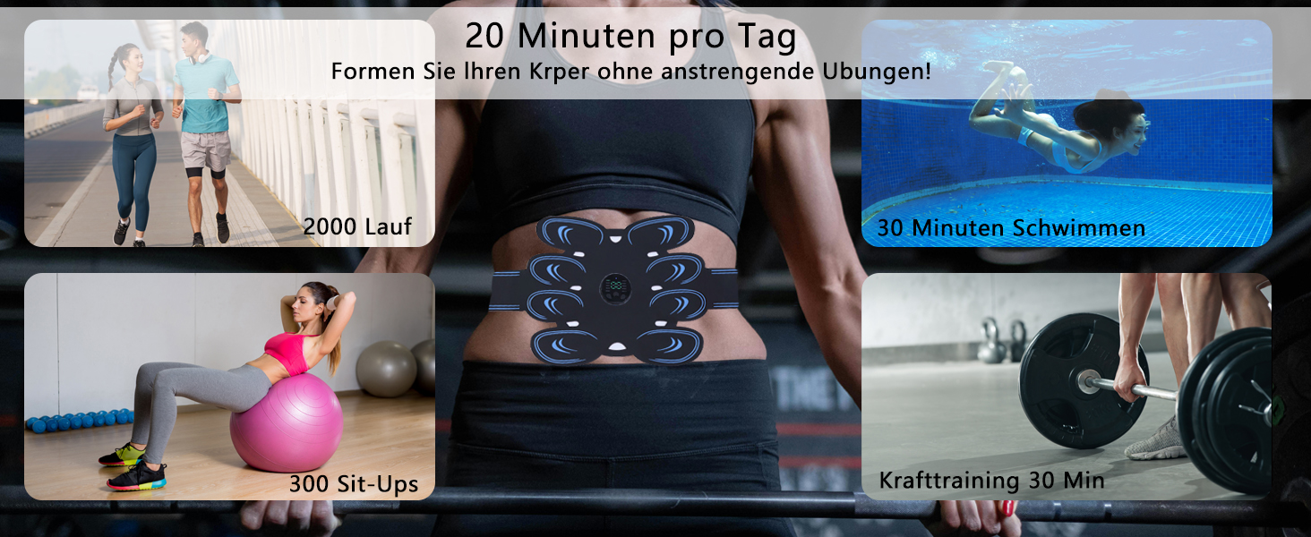 EMS Bauchmuskeltrainer
