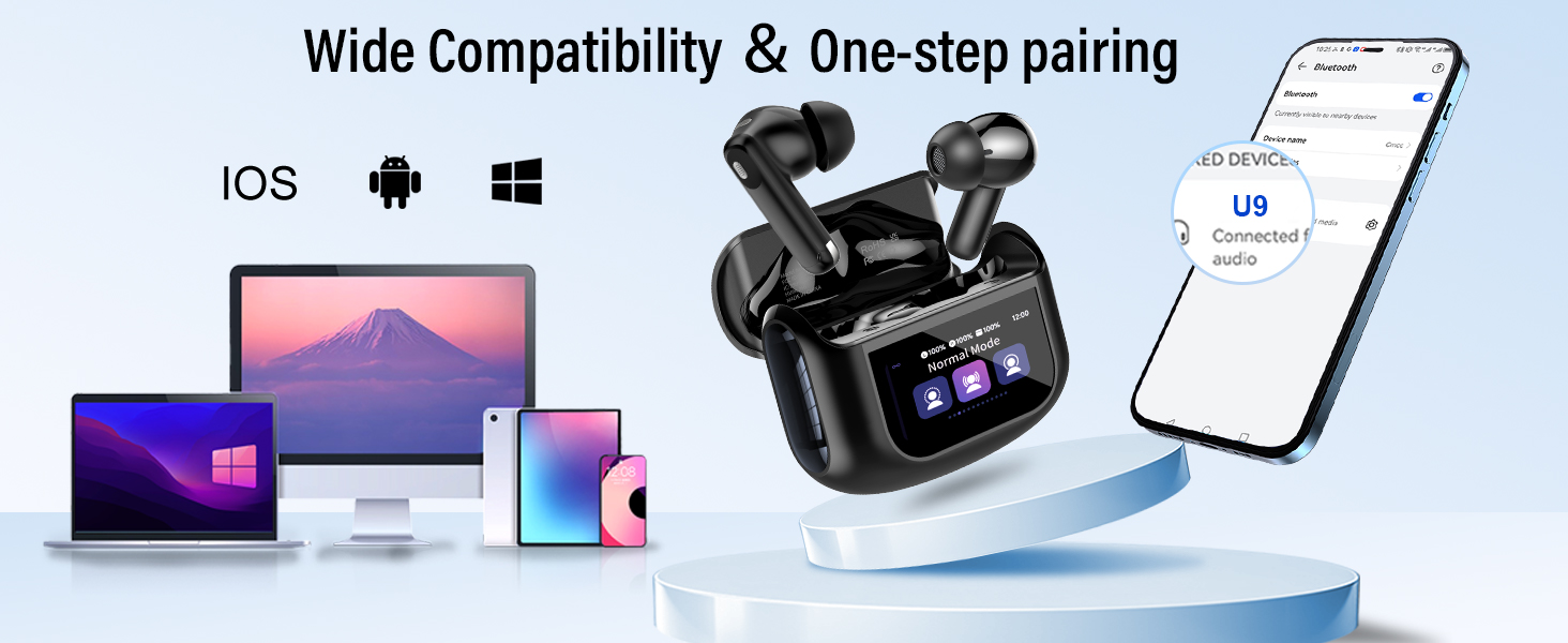 Thunelec U9 Earbuds Secure and Comfortable Fit