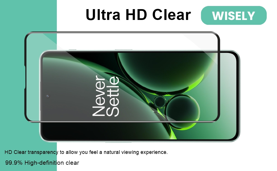 Wisely Edge to Edge Tempered Glass for Samsung Galaxy S23 FE 5G Screen