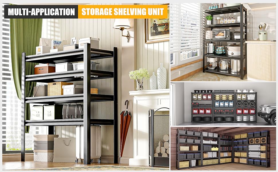 Phonando Garage Shelving,87"X48"X24"Inches,Heavy Duty