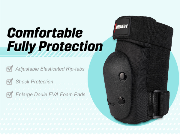 Kids Knee Pads Elbow Pads Wrist Guards Protective Gear Set for Inline Roller Skating Skateboarding