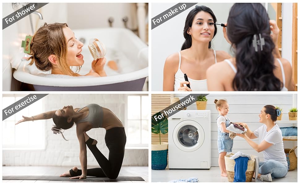 Large Hair Claw Clips