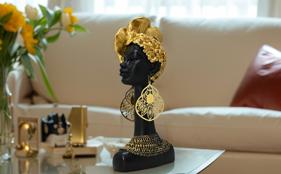 黑人半身像大号-1