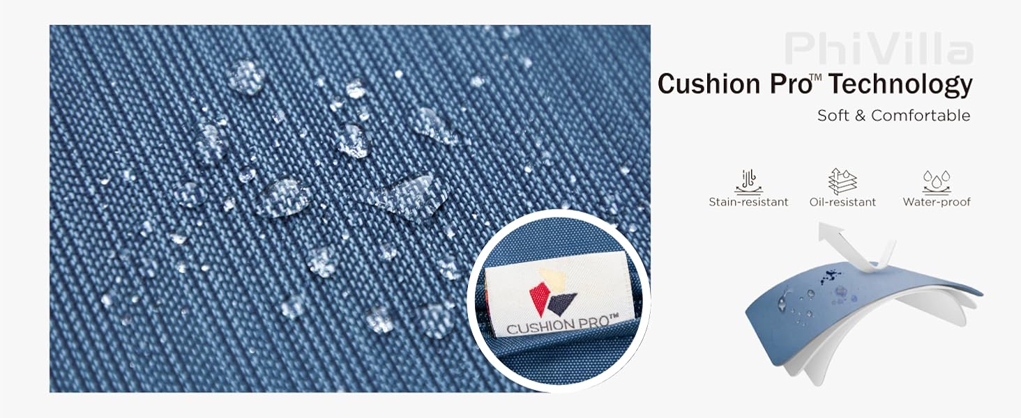 waterproof cushion