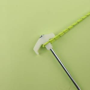Tent stakes, glow-in-the-dark stakes