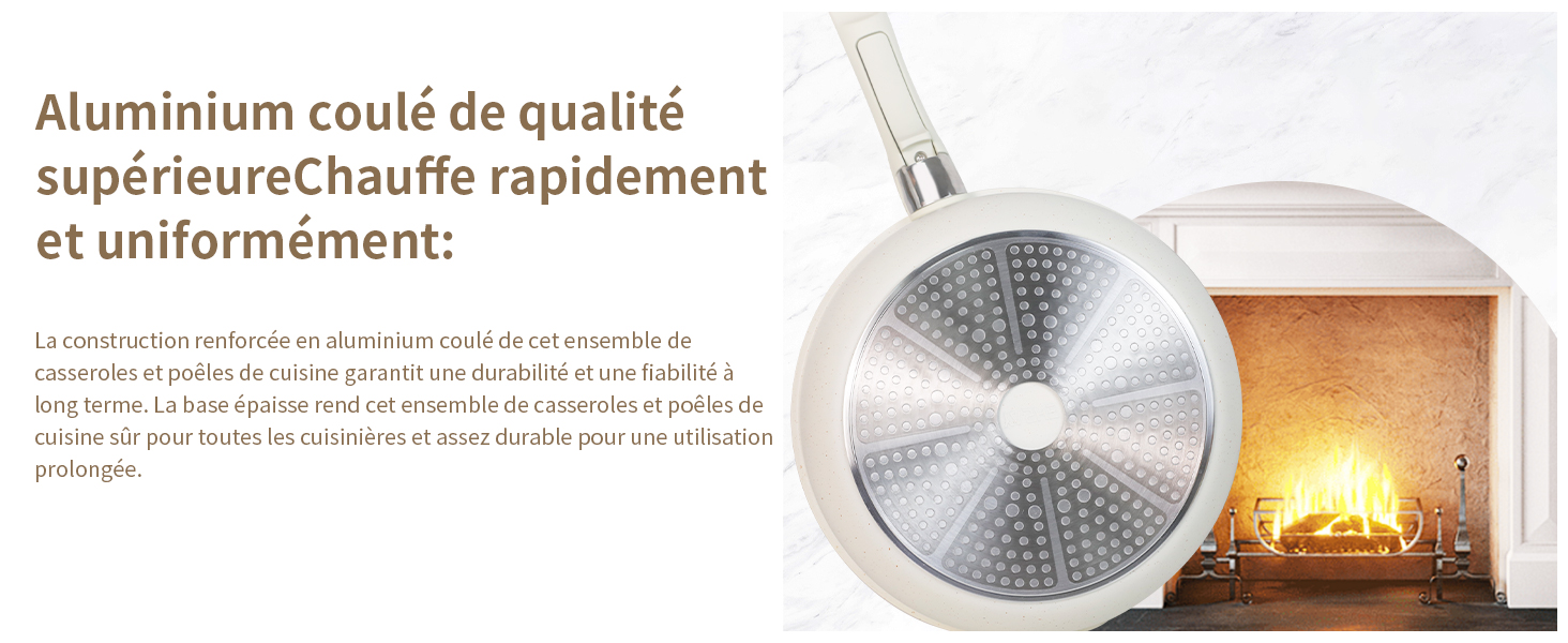 YASHE Batterie de Cuisine Crème Passe au Four Antiadhésif pour Induction 98d90490 C6d9 4509 Bdd5 481389b14f4e. CR0,0,1464,600 PT0 SX1464 V1