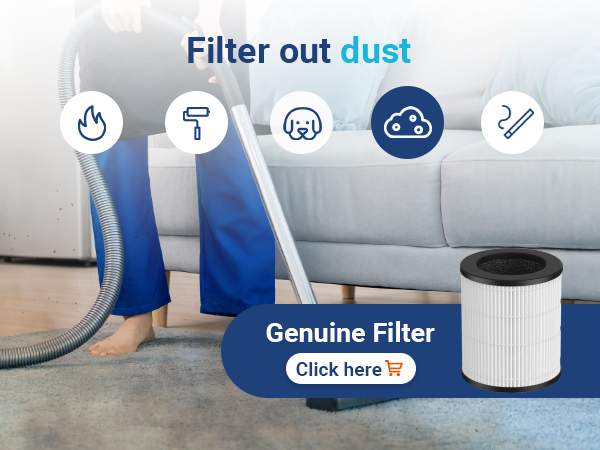 home air purifier for dust mite