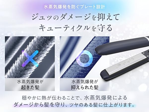 Amazon | UR.SALON ヘアアイロン 2way 25mm 海外対応 【アルガン