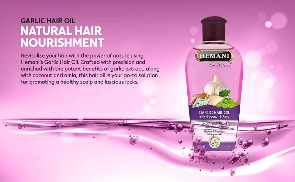 garlic hair oil