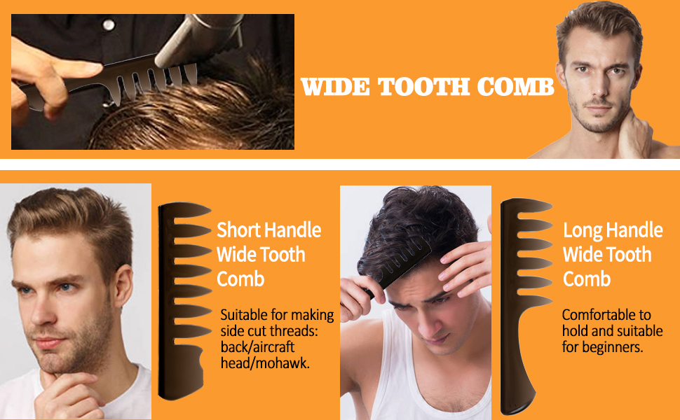 wide tooth comb men