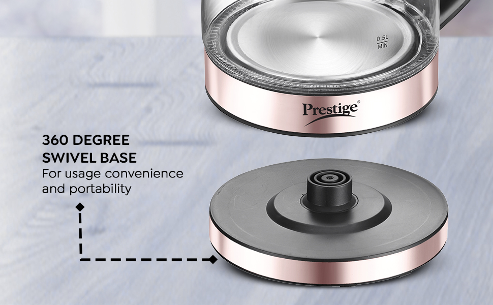 Prestige Kettle, Prestige glass Kettle, Prestige Transparent Kettle