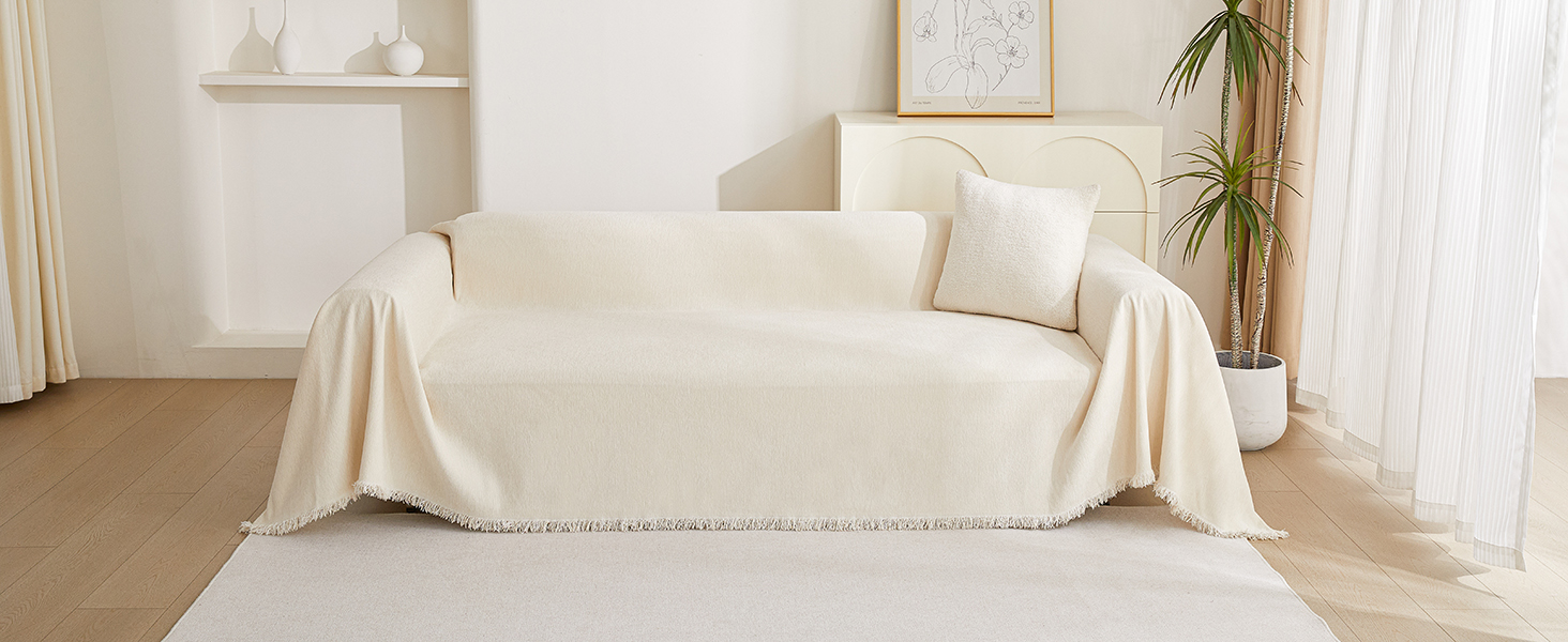 MYSKY HOME PERFECT CHENILLE SOFA COVER