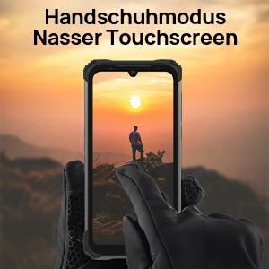 handy im Freien