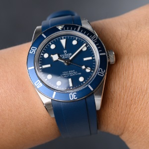 Amazon.com: Crafter Blue TD03 Curved End Watch Band Rubber