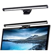 Laptop Monitor Light Bar Reading LED Laptop Keyboard Light 3 Color Temperature Modes USB Light LE...