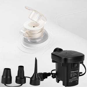 toddler blow up mattress with sides