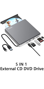 external cd dvd drive dvd cd burner reader