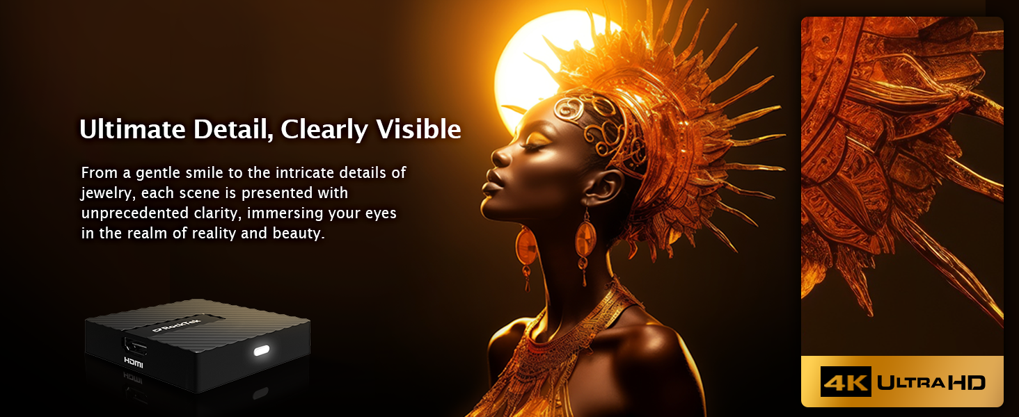 4K UHD, Google TV, RockTek, TV Box, Dongle