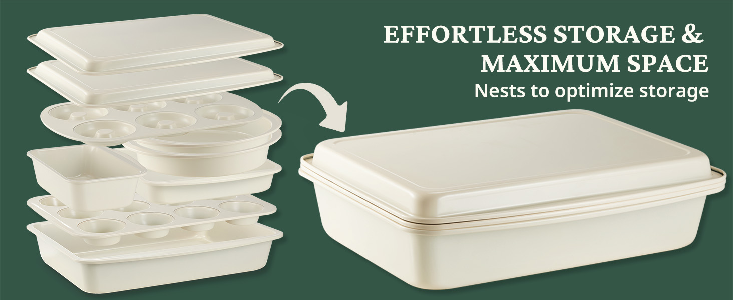 Stackable Bakeware Set