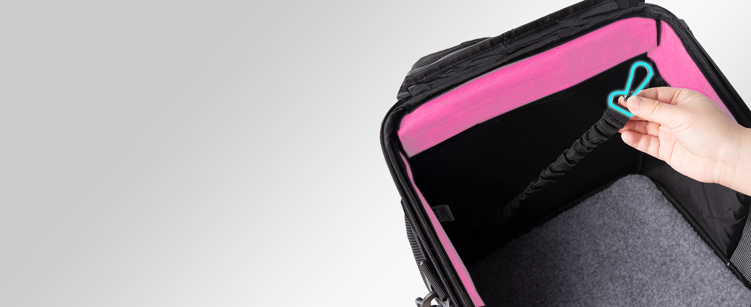 dog shoulder bag with mesh venting