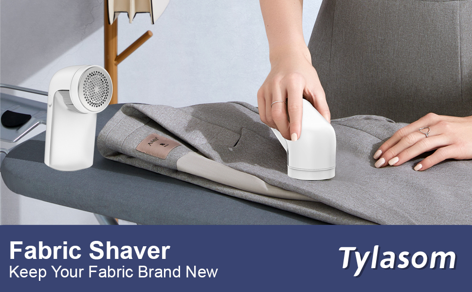 Tylasom Fabric Shaver, Rechargeable Lint Remover, Electric Sweater