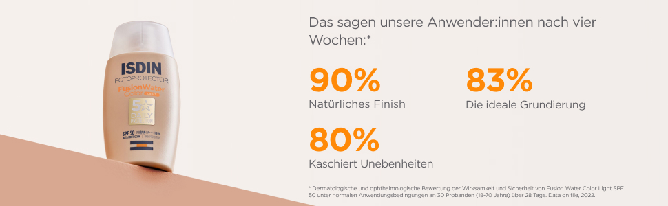 ISDIN Fusion Water Color LSF 50 (Light) 50ml